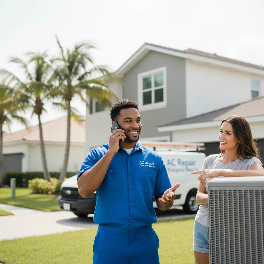 AC Repair Pompano Beach customer support in Kents Hill